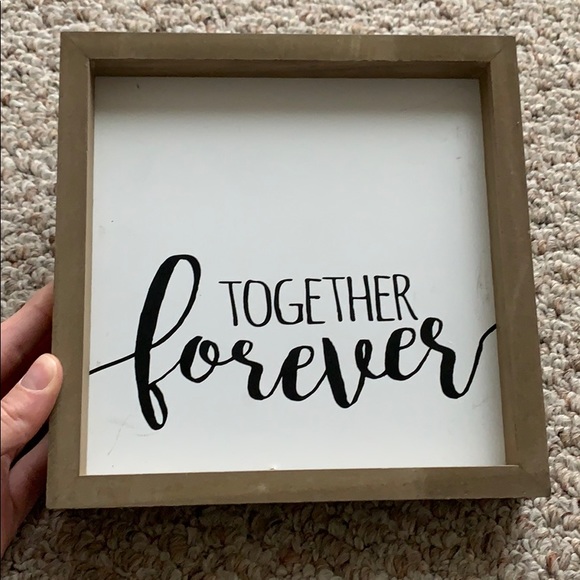 Together Forever Sign - Picture 3 of 3